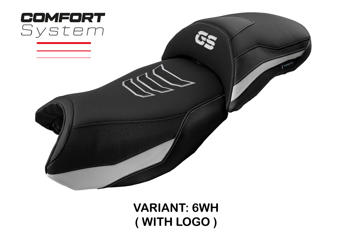 BMW R1250GS 2019-2023 Seat Cover Tappezzeria Italia TPZ Comfort in White SE
