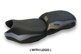BMW R1250GS 2019-2023 Seat Cover Tappezzeria Italia TPZ in Grey and Gold Exclusive