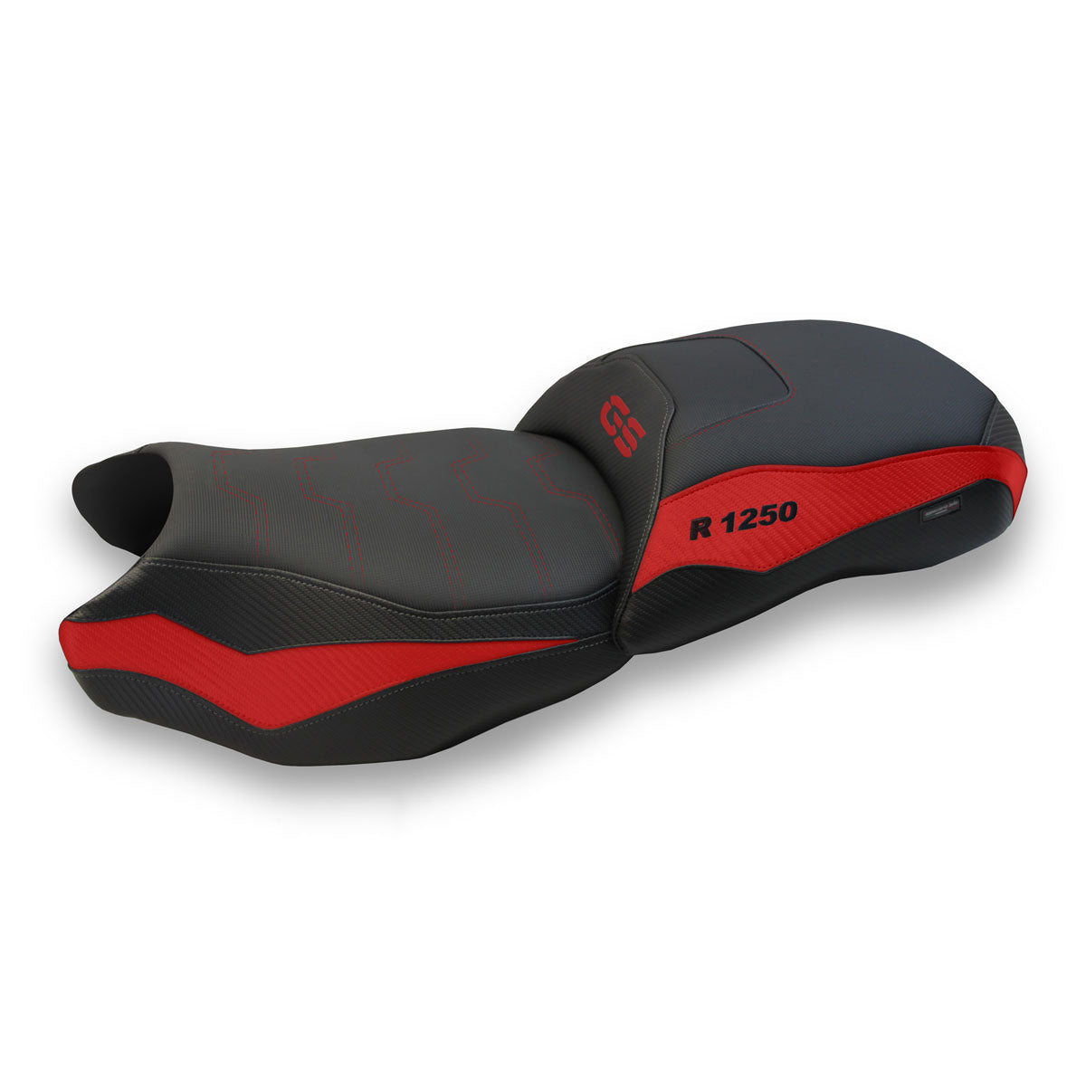 BMW R1250GS 2019-2023 Seat Cover Tappezzeria Italia TPZ Comfort in Red and Black