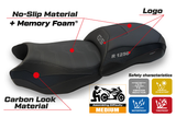 BMW R1250GS 2019-2023 Seat Cover Tappezzeria Italia TPZ Comfort in Black