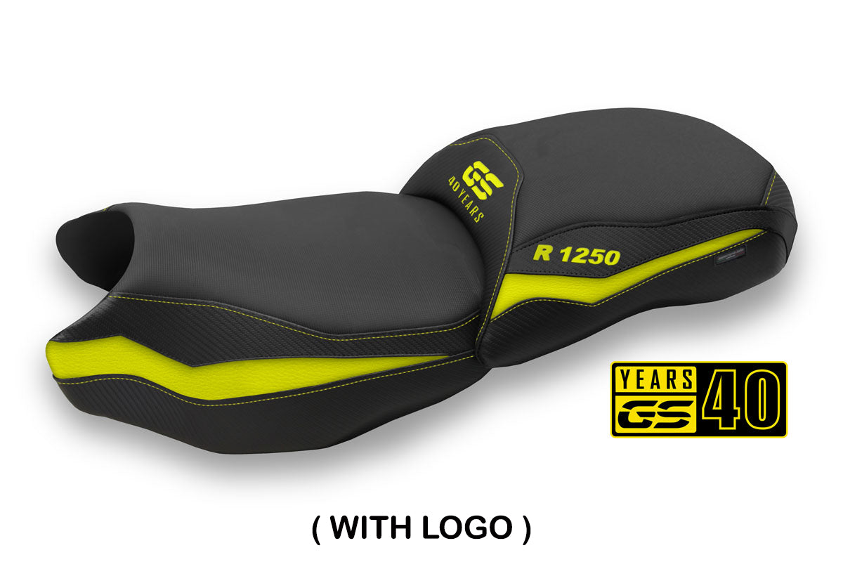 BMW R1250GS 2019-2023 Seat Cover Tappezzeria Italia TPZ in Yellow and Black 40th