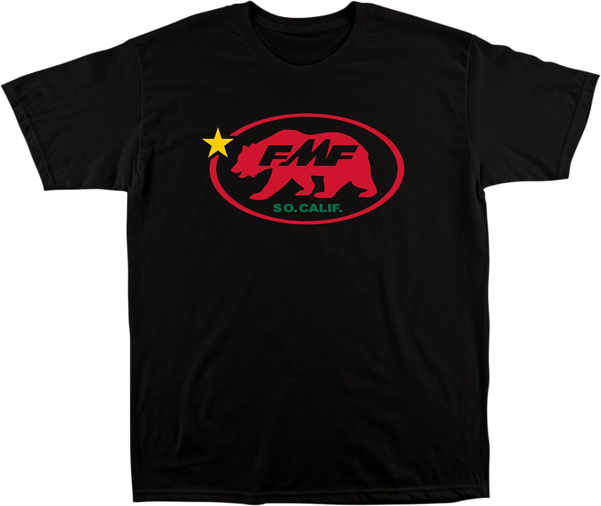 Camiseta FMF Republic of Exhaust - Negra - Talla grande SU21118907BKLG 3030-20718 