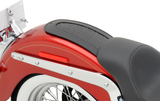 DRAG SPECIALTIES Fender Skin - Embossed Faux Gator Leather Center 1405-0148