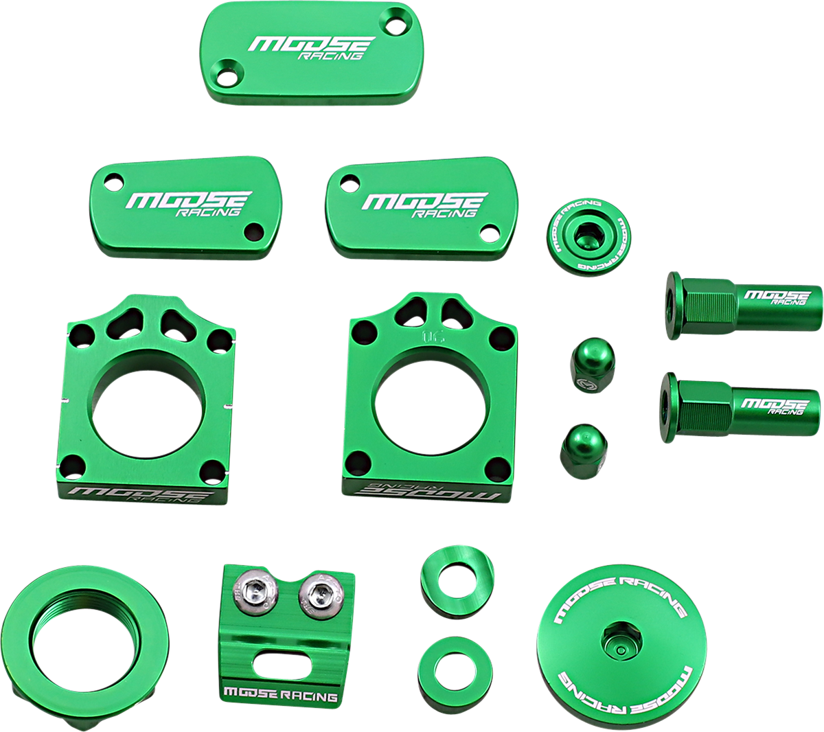 Pack de accesorios MOOSE RACING - Kawasaki - Verde M57-2004GN 