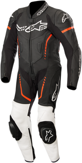 Mono de cuero ALPINESTARS Youth GP Plus de una pieza - Negro/Blanco/Rojo Fluorescente - Talla EE. UU. 24 / Talla UE 130 31405181231130