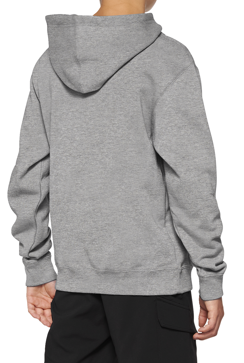 Sudadera con capucha 100% juvenil Icon - Gris - Talla mediana 20030-00005