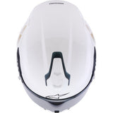 ALPINESTARS Supertech R7 Helmet - 22.06 - Solid - Gloss White - Large  8202126-2180-L