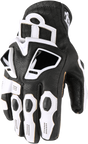 ICON Hypersport™ Short Gloves - White - 2XL 3301-3555