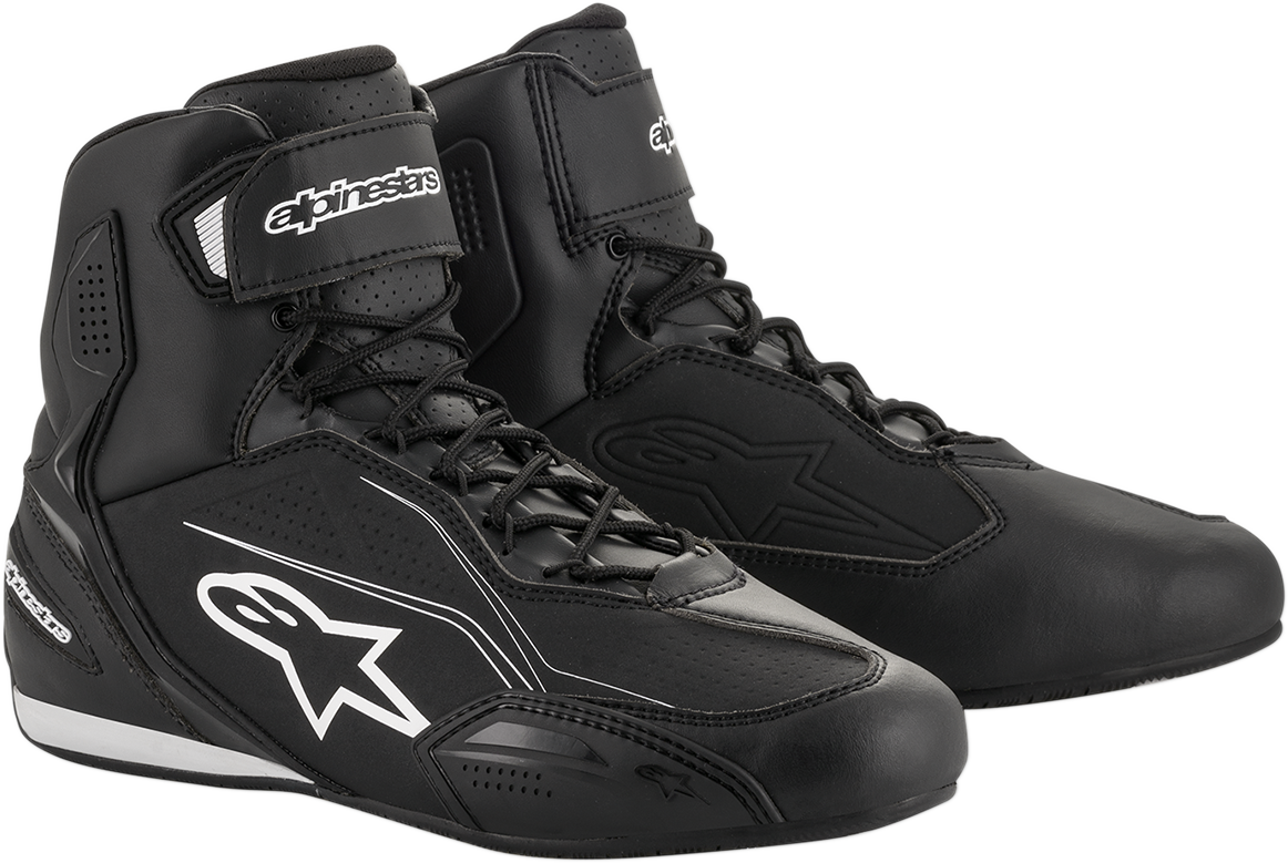 Zapatillas ALPINESTARS Faster-3 - Negro/Blanco - Talla 11.5 (EE. UU.) 2510219-10-11.5