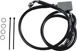 Línea de freno DRAG SPECIALTIES - Trasera - Negra 640221-BLK 