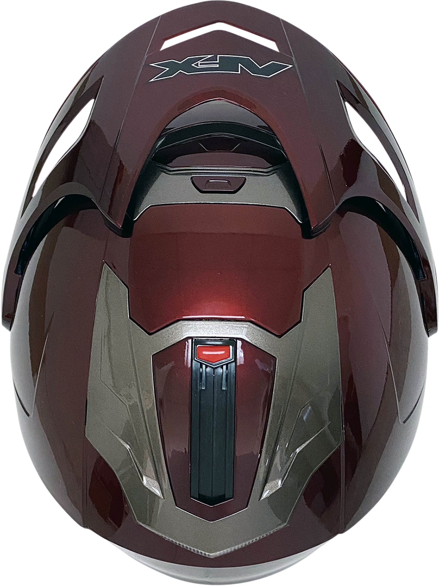 Casco de motocicleta AFX FX-50 - Vino - Mediano 0104-1389 