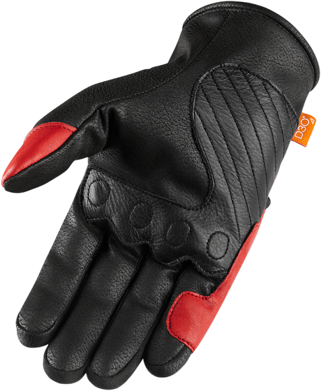 ICON Contra2™ Gloves - Red - 3XL 3301-3712