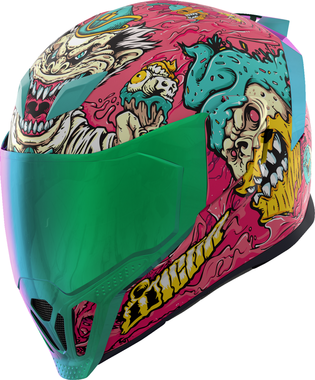 Casco ICON Airflite™ - Snack Attack - MIPS® - Rosa - 2XL 0101-16932