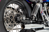 Juego de radios DRAG SPECIALTIES - Centro abatible - Delantero/Trasero - Acero inoxidable - 16" 16-0501SS-BC629