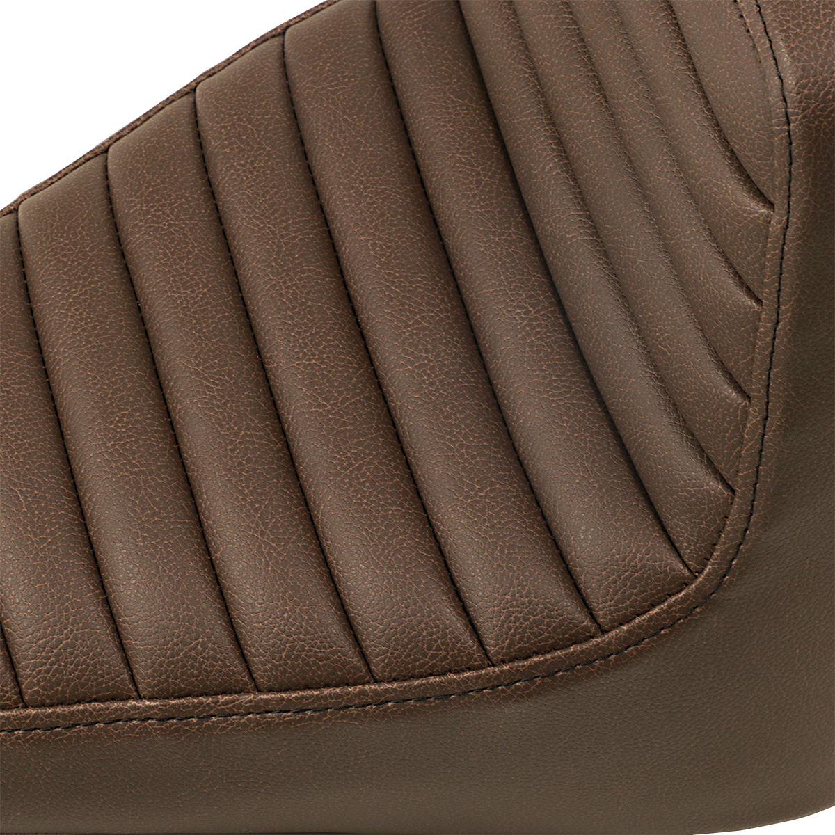 Asiento SADDLEMEN Step Up - Delantero Tuck-n-Roll/Trasero Lattice Stitch - Marrón I18-33-176BR 