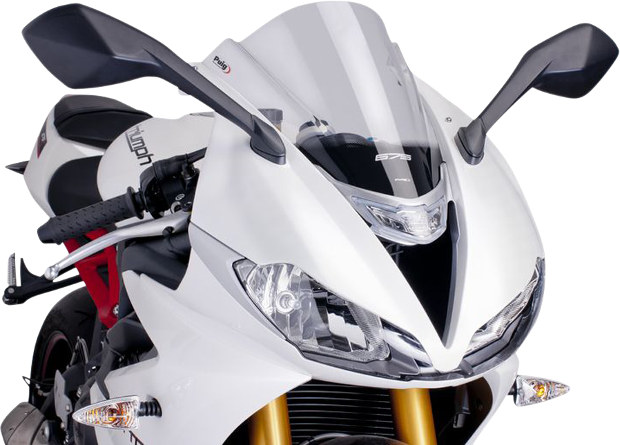 Cúpula Race PUIG HI-TECH PARTS - Transparente - Triumph 6498W 