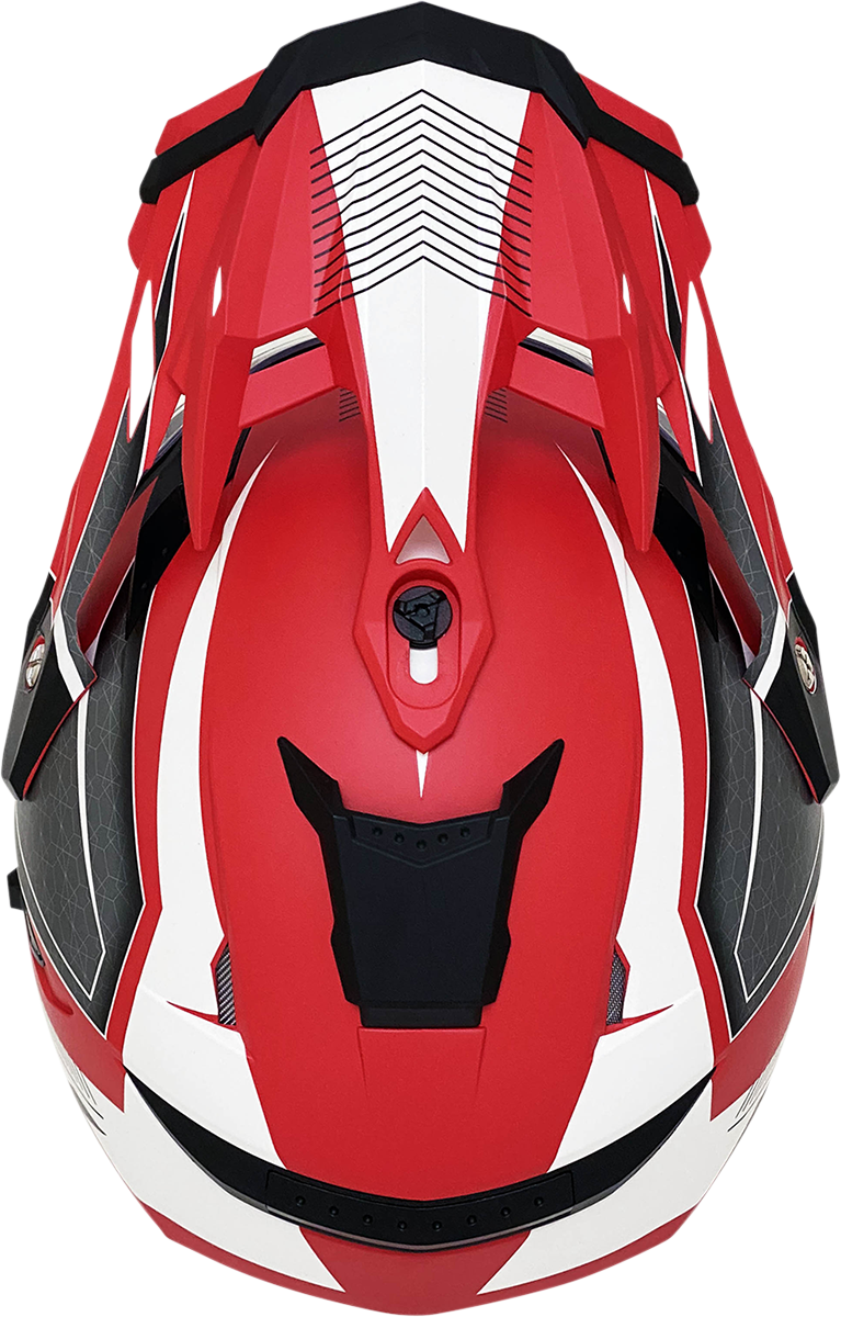 AFX FX-41 Motorcycle Helmet - Range - Matte Red