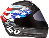Casco de motocicleta 6D ATS-1R - Patriot - Rojo/Blanco/Azul - Grande 30-0697 
