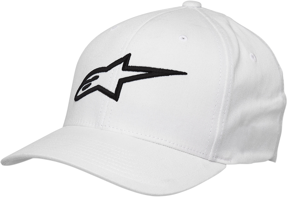 Gorra ALPINESTARS Ageless Curve - Blanco/Negro - Grande/XL 1017810102010LX