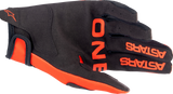 Guantes ALPINESTARS Radar - Naranja intenso/Negro - Mediano 3561823-411-M