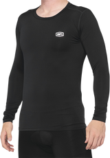 Camiseta 100% Basecamp - Manga larga - Negra - Talla pequeña 40045-00000