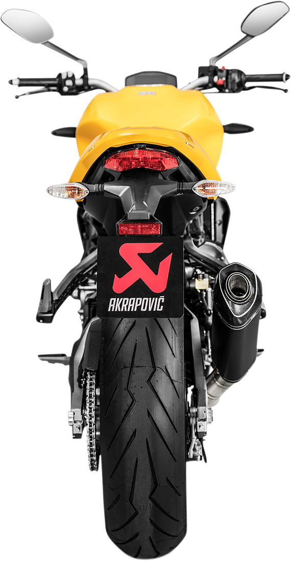 Silenciador AKRAPOVIC - Titanio Monster 821 /1200 2017-2020 S-D12SO8-RTBL 1811-3477 