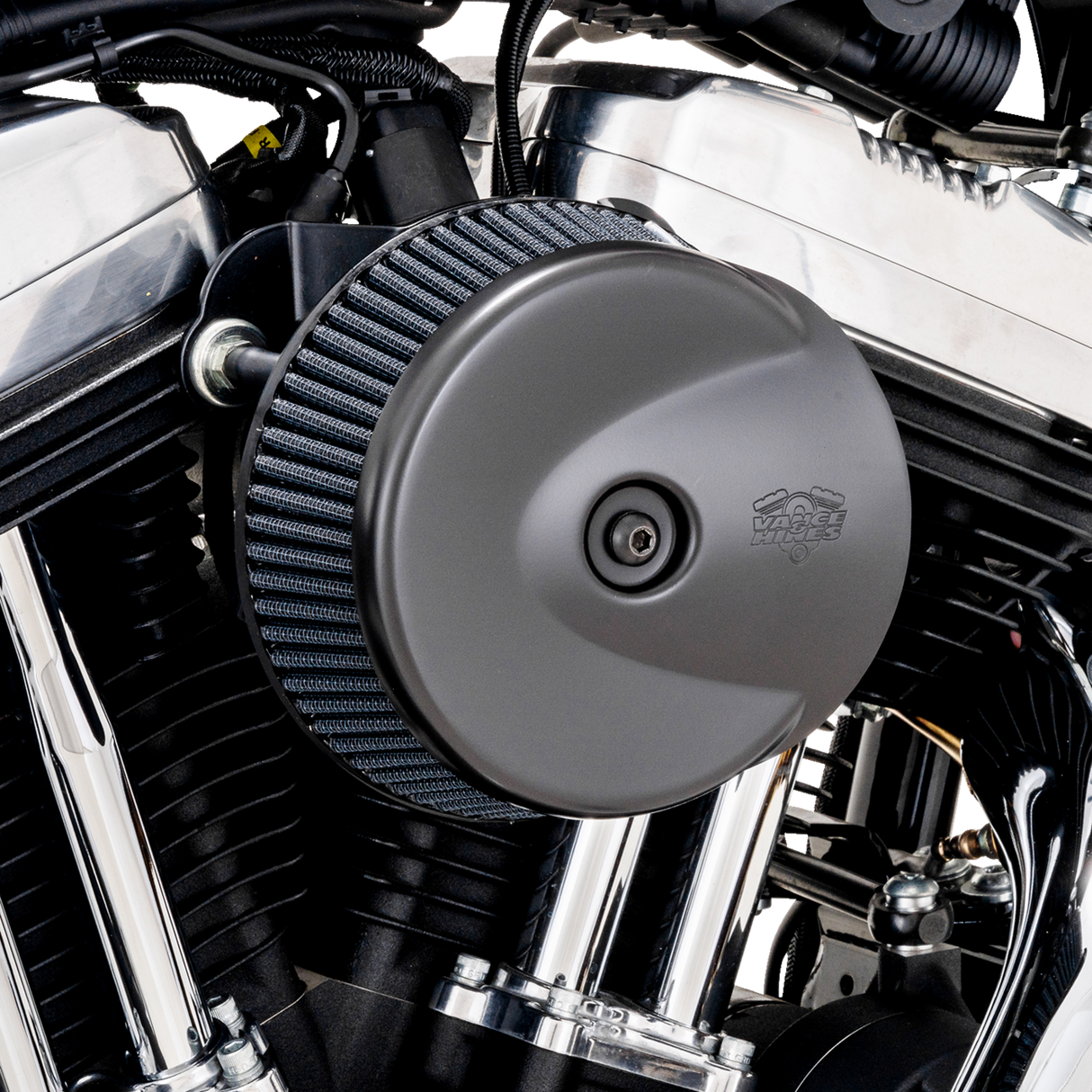 Purificador de aire VANCE &amp; HINES VO2 Stingray - M8 - Negro 42371 