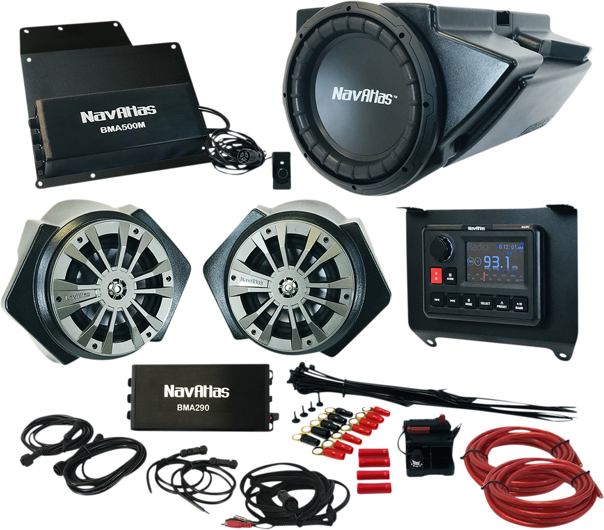 Kit de audio NAVATLAS - Zona 3 - Turbo RZR3ZONE3 