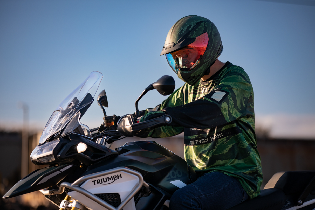 Casco ICON Domain™ - Sangre de Tigre - Verde - 2XL 0101-14928