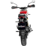 Silenciador deslizante LEOVINCE LV-10 - Acero inoxidable negro - Scrambler/Speed ​​400 2024 15268BU 