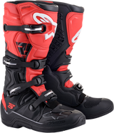 Botas ALPINESTARS Tech 5 - Negro/Rojo - Talla 10 de EE. UU. 10/13/2015