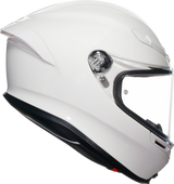 Casco de moto AGV K6 S - Blanco - Mediano 2118395002010M
