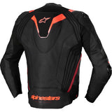 Chaqueta de cuero ALPINESTARS Missile v3 Ignition - Negro/Rojo Fluo/Rojo Oscuro - Talla 40 EE. UU. / 50 UE 3100325-1365-50 