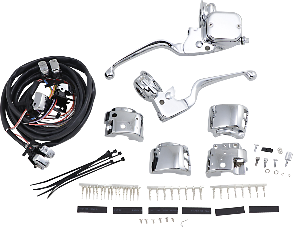 Controles de manillar DRAG SPECIALTIES - Cilindro maestro de 11/16" - '96 - '11 H07-0751AK