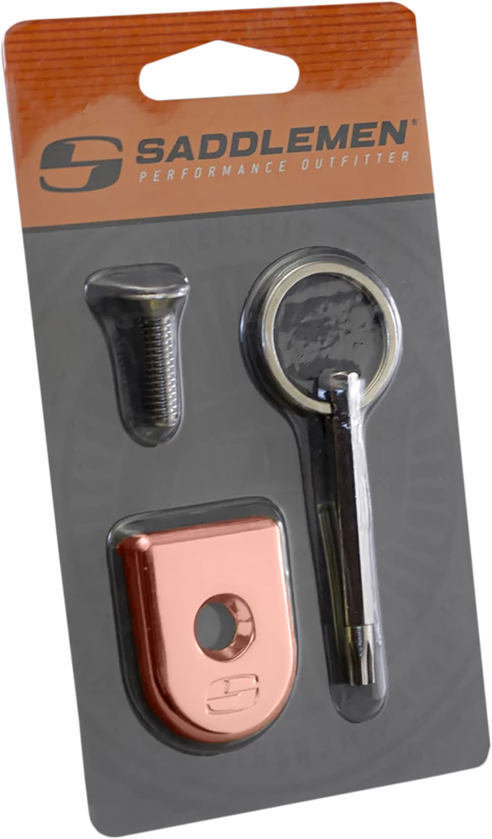 Tornillo de seguridad para asiento SADDLEMEN - Oro rosa 8910RGO 