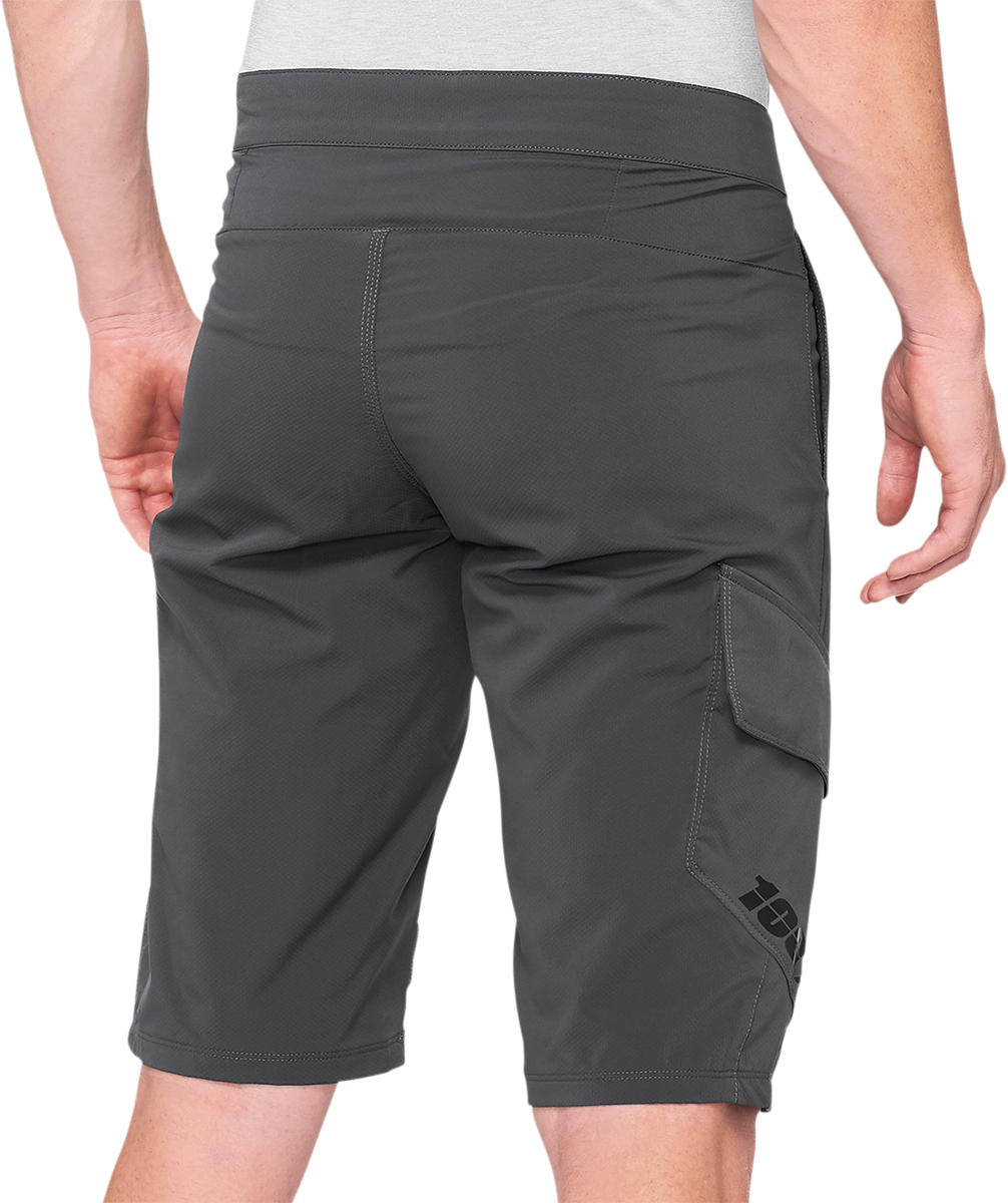 Pantalones cortos 100% Ridecamp - Carbón - US 28 40029-00007