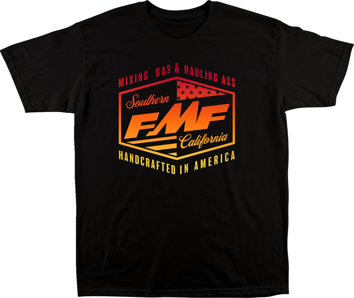 Camiseta FMF Industry - Negra - Talla 2XL FA22118911BLK2X 3030-22455
