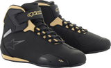 Zapatos ALPINESTARS Sektor para mujer - Negro/Champán - Talla 8 de EE. UU. 2515719-1090-8