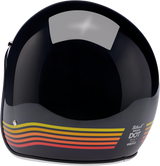Casco BILTWELL Bonanza - Negro brillante Spectrum - Pequeño 1001-536-202 