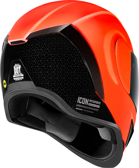 OPEN BOX NEW ICON Airform™ Motorcycle Helmet - MIPS® - Counterstrike - Red - Large 0101-15088