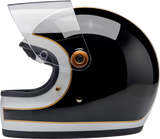 Casco BILTWELL Gringo S - Blanco brillante/Negro Tracker - Pequeño 1003-566-502 