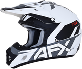 AFX FX-17 Motorcycle Helmet - Aced - Matte White/White - XL 0110-6497