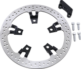 Disco de freno grande ARLEN NESS - 14" - Delantero izquierdo - Touring 02-962 