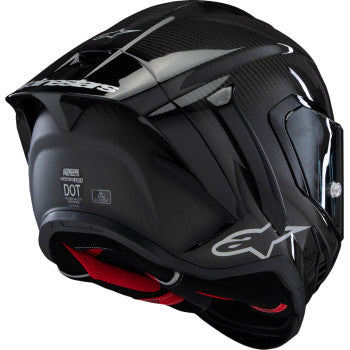 Casco de motocicleta ALPINESTARS Supertech R10 - Sólido - Negro carbón - Grande 8200124-1902-L