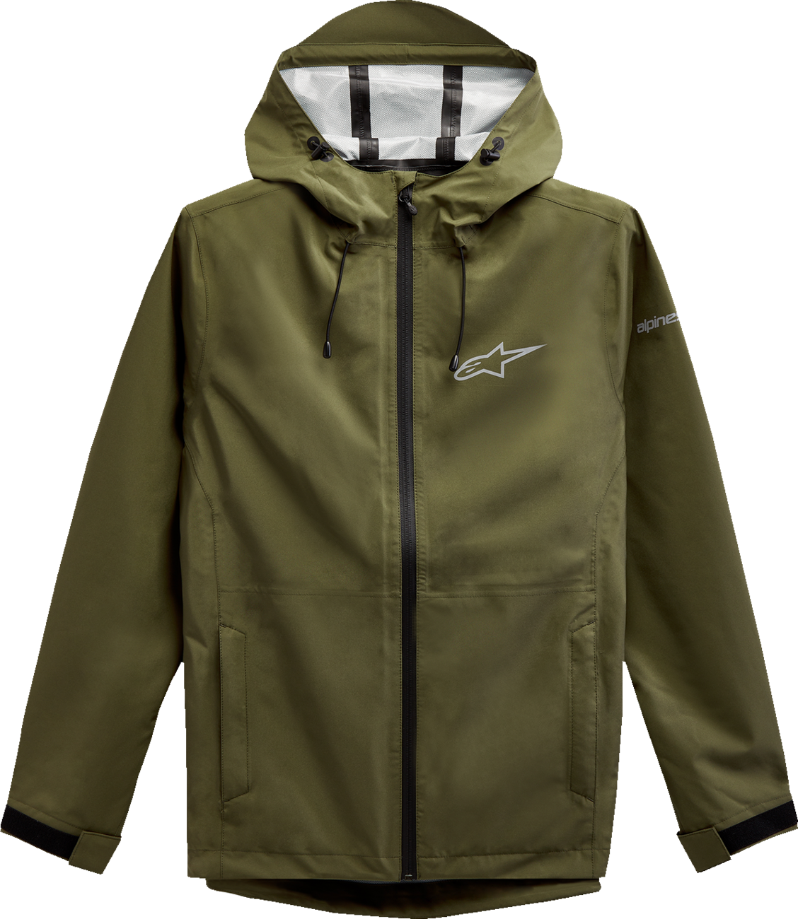 Chaqueta impermeable Omni de ALPINESTARS - Verde militar - XL 123211010690XL