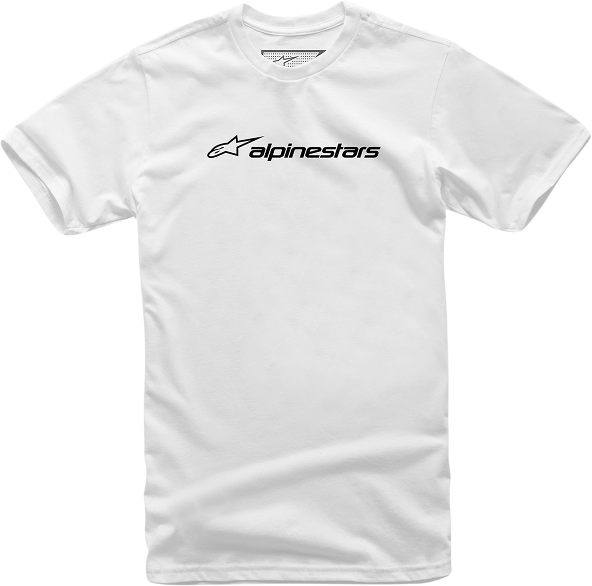 Camiseta Linear de ALPINESTARS - Blanco/Negro - Talla 2XL 12117202420102X