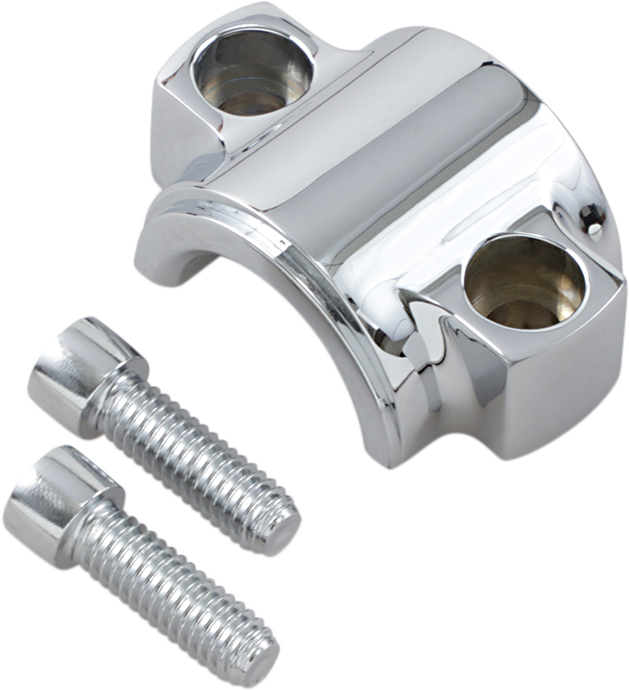 Tapa de eje/pata de horquilla inferior KLOCK WERKS - Cromada KWS-01-0010-C