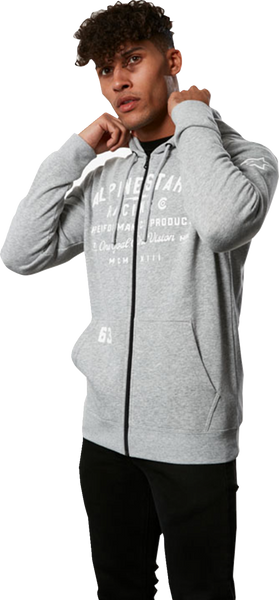 ALPINESTARS Region Hoodie - Heather Gray - Medium 1233534001026M