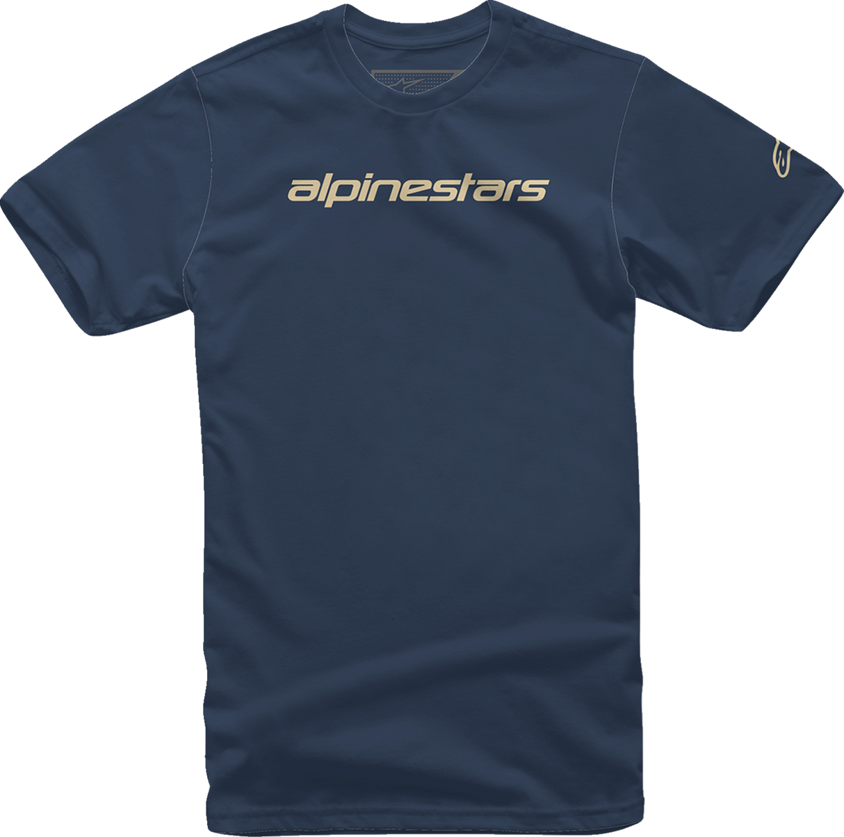 Camiseta con logo lineal de ALPINESTARS - Azul marino/Piedra - 2XL 12127202071282X
