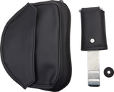Asiento SADDLEMEN - Explorer - Con respaldo - Cosido - Negro - FL/FX '06-'17 806-12-030